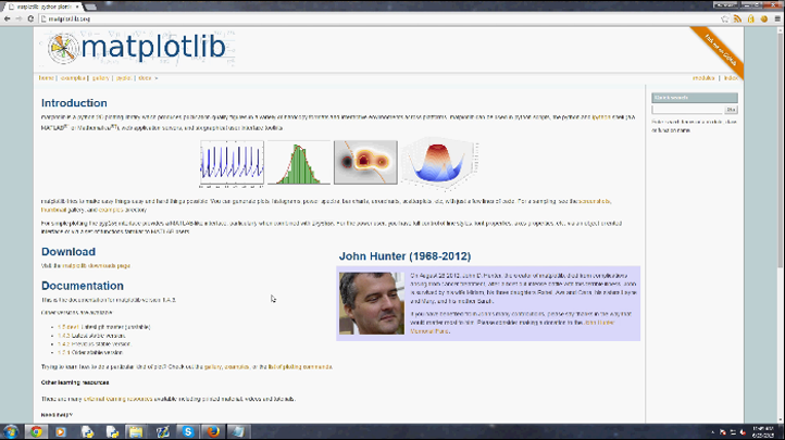 Data Visualization with Python and Matplotlib, Singapore elarning online course